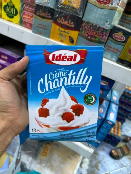 Crème chantilly ideal